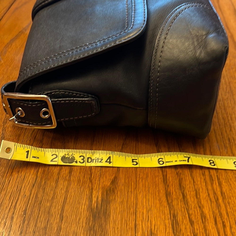 Coach Hampton Black Leather Bag - Picture 8 of 8